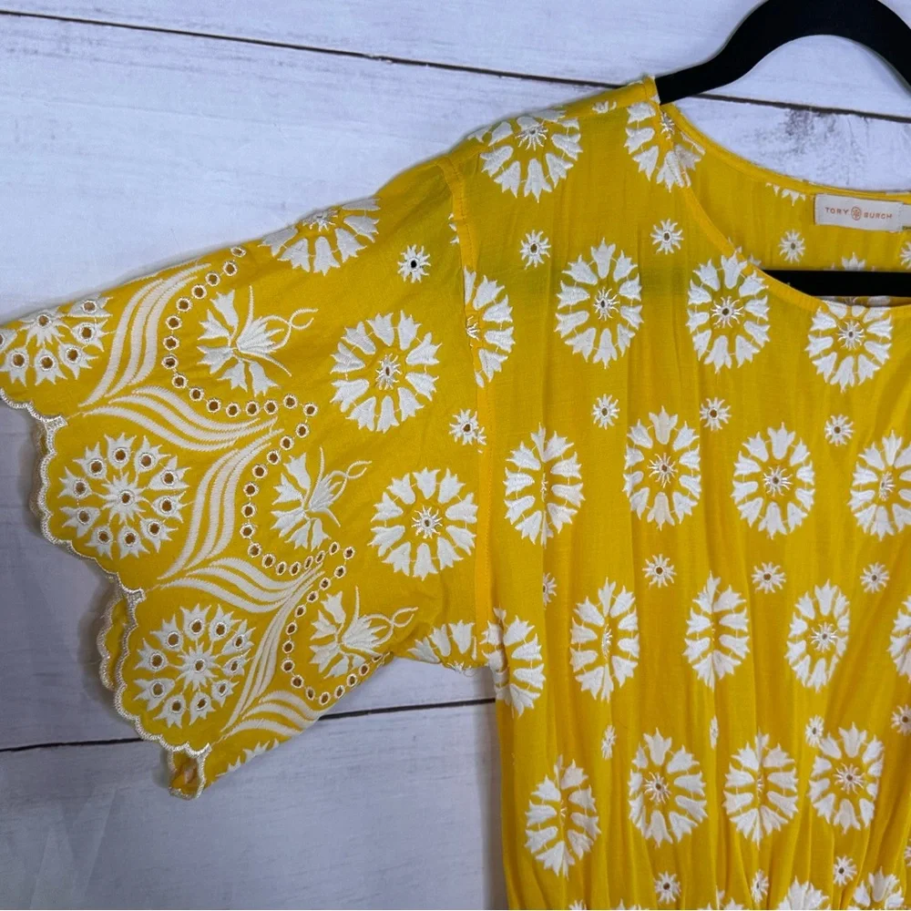 Tory Burch bright yellow